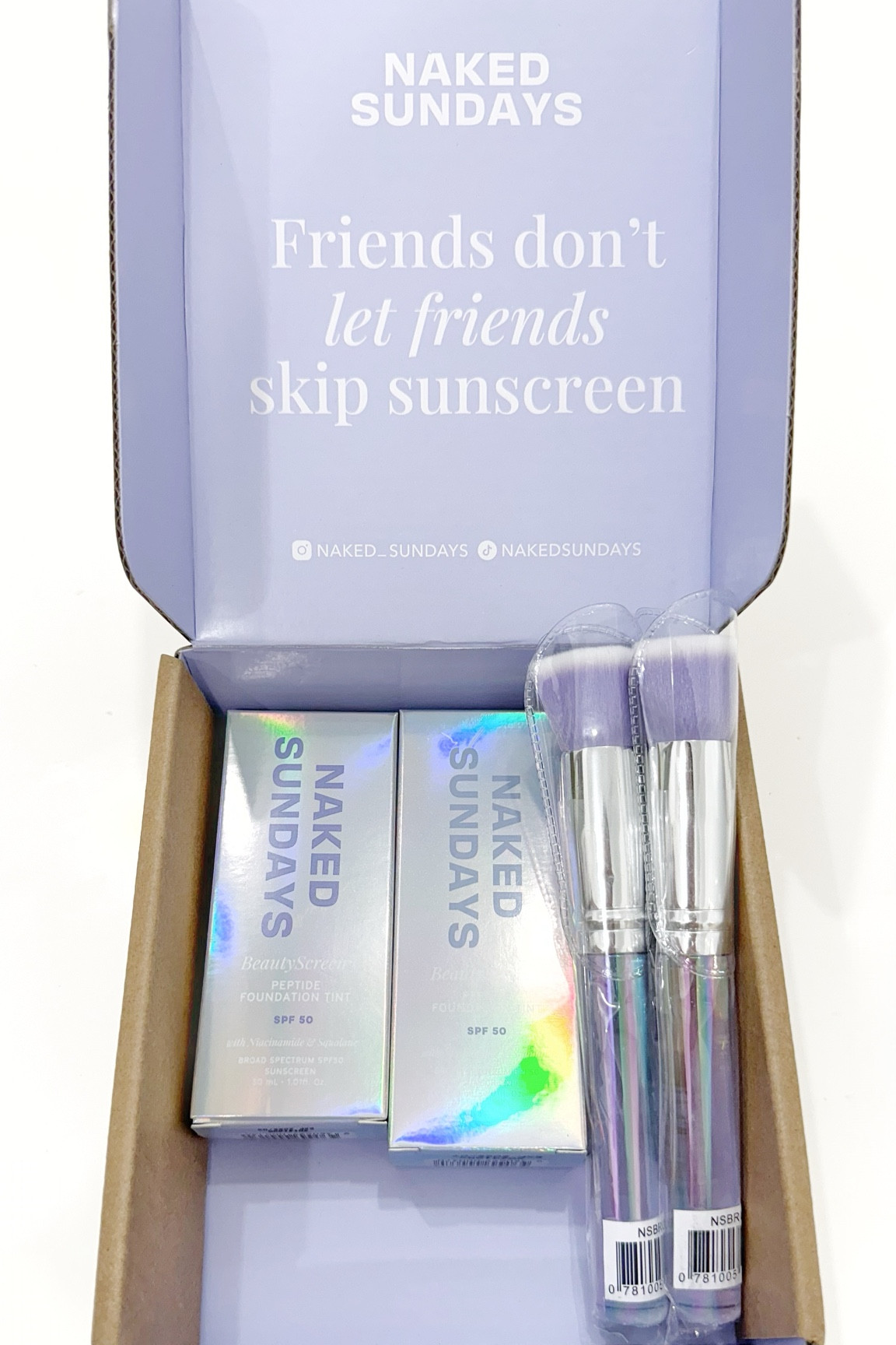 Naked Sundays BeautyScreen Foundation Peptide Tint SPF 50

#LTKBeauty