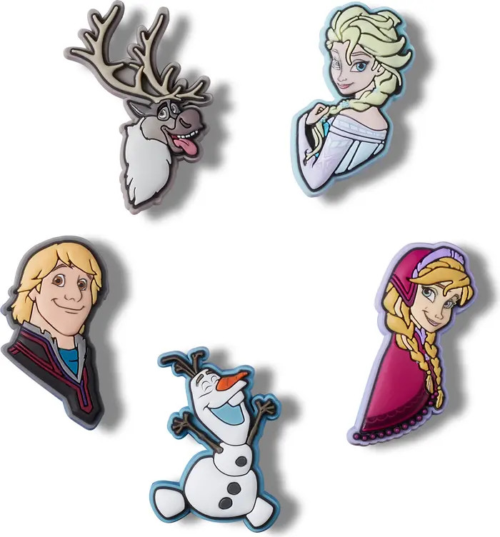 Disney Frozen 5-Pack Jibbitz Shoe Charms | Nordstrom