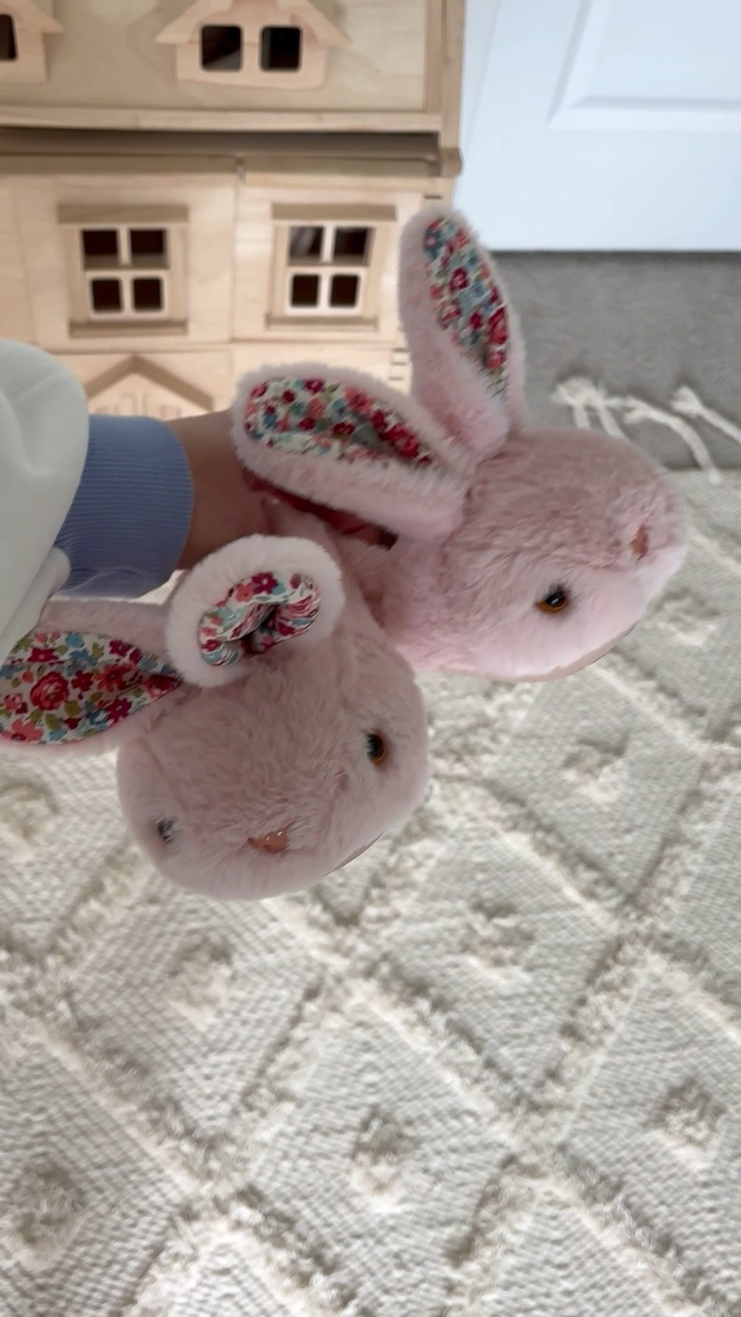 Bunny slippers #easter 

#LTKKids #LTKBaby