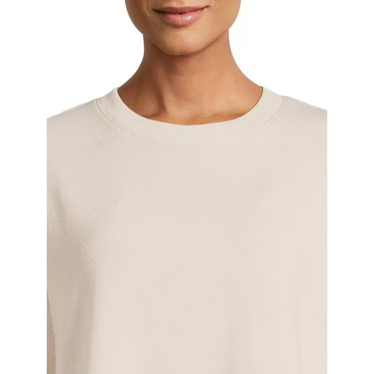 Time and Tru Women's High Low Pullover Sweatshirt, Sizes S-3XL | Walmart (US)