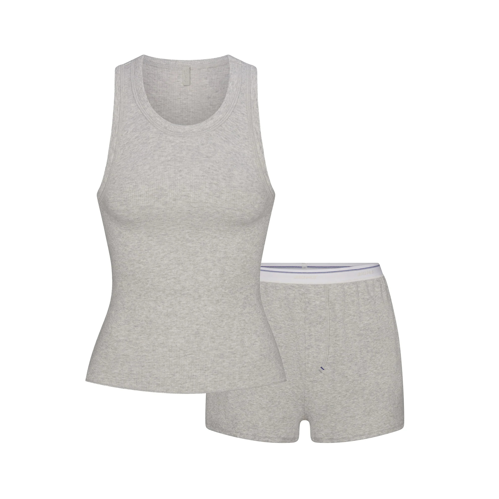 SCOOP TANK AND SHORT SET | SKIMS (US)