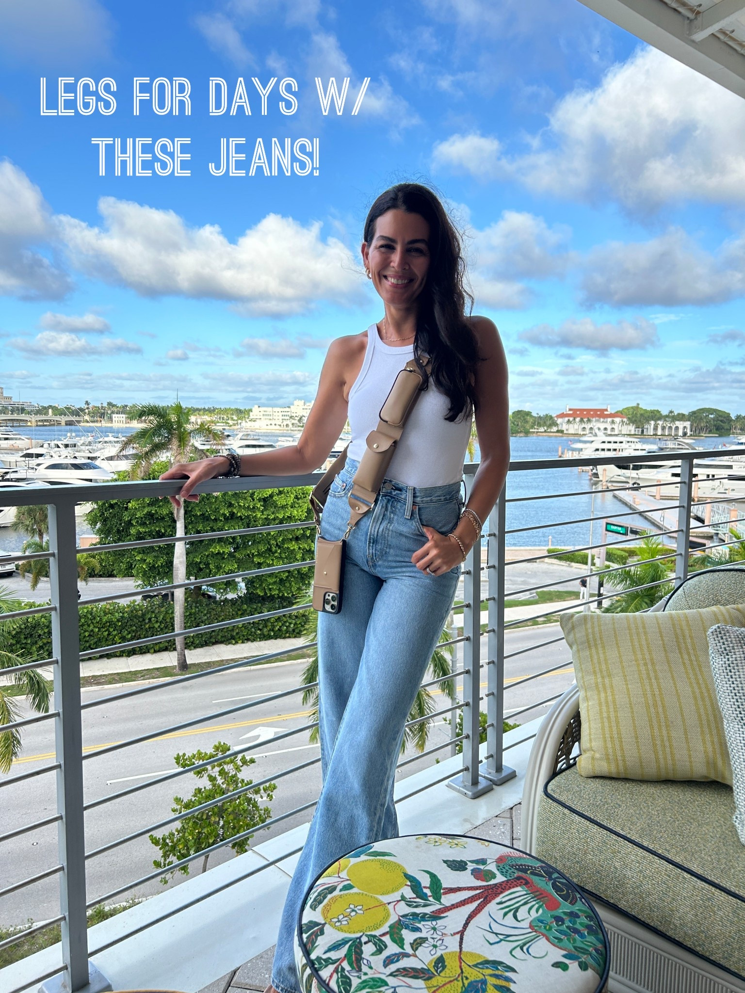 Jeans on sale! Size 25x34 in jeans. No stretch in these. Size s in tank. Phone holder comes in different colors and phone models. 

#LTKSeasonal #LTKSaleAlert #LTKTall