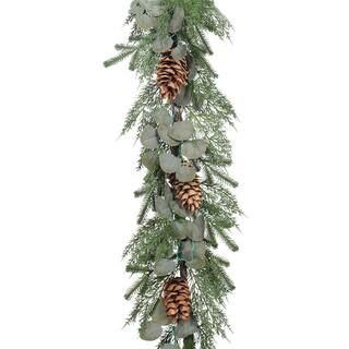 6ft. Green Pine & Eucalyptus Garland with Pinecones by Ashland® | Michaels Stores