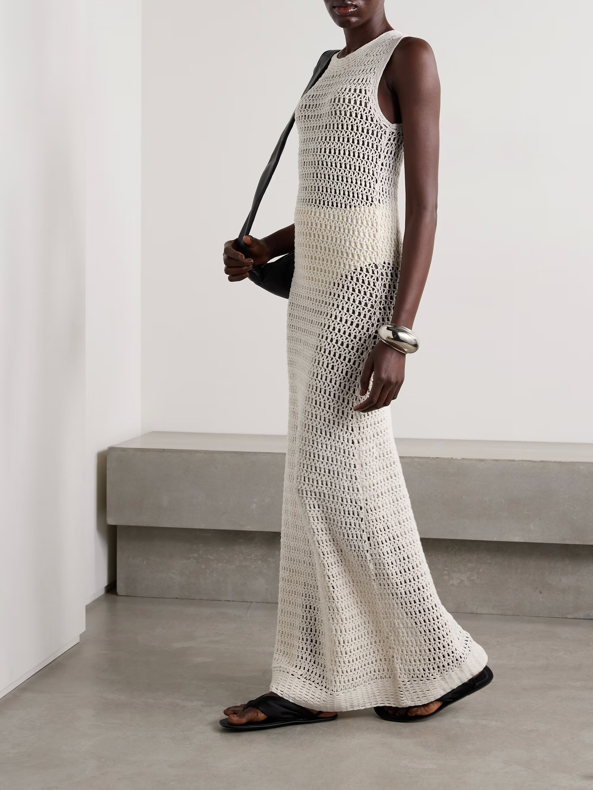 LESETLucy crocheted cotton maxi dress | NET-A-PORTER (UK & EU)