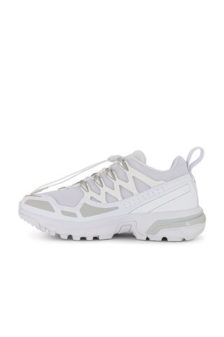 Salomon ACS + Sneaker in White & Silver from Revolve.com | Revolve Clothing (Global)