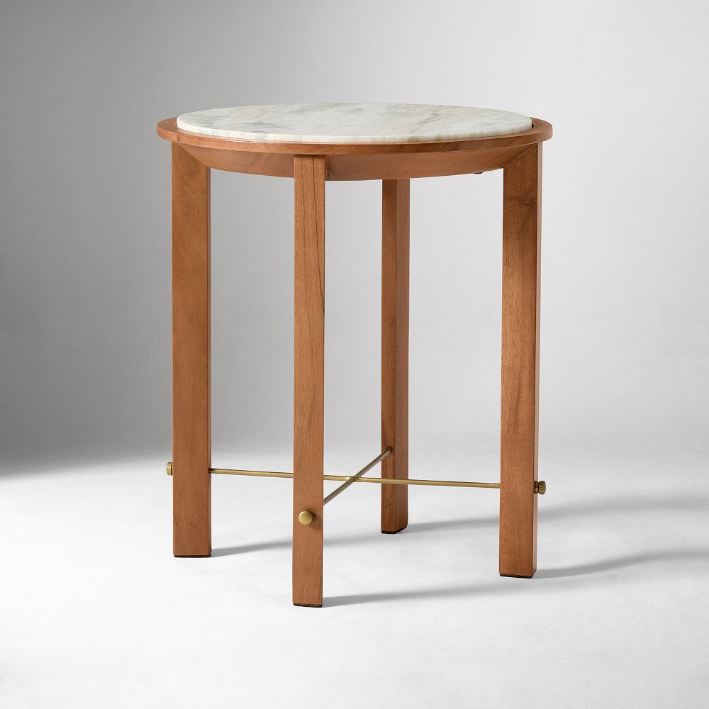 Nary Marble Side Table (17") | West Elm (US)
