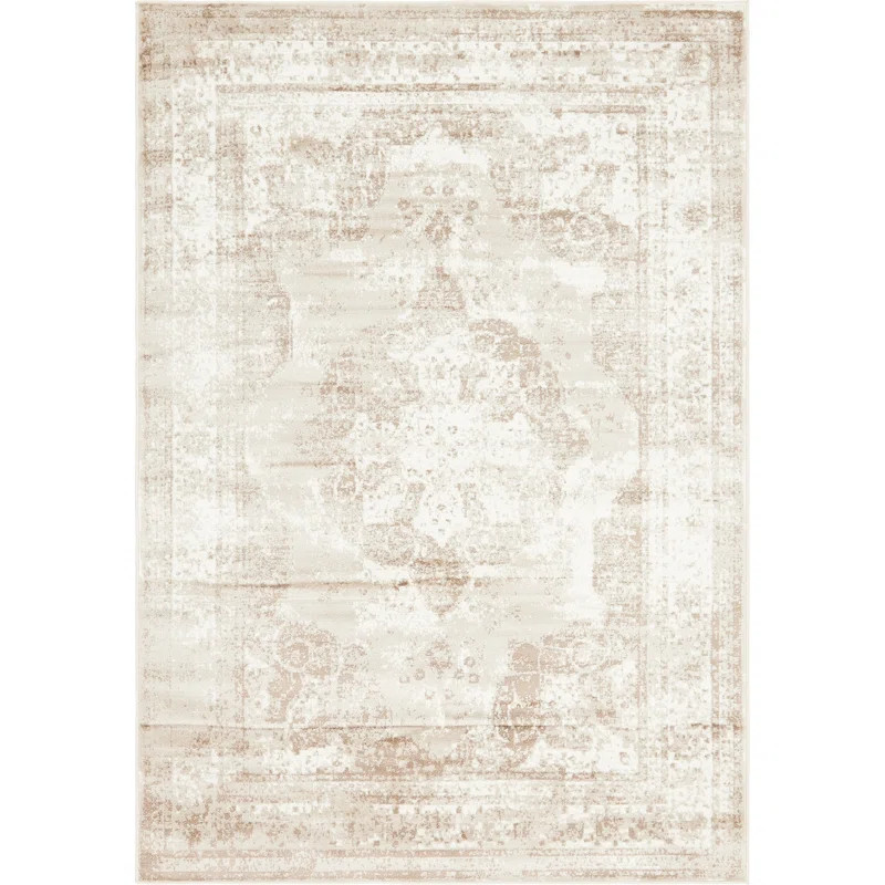 Brandt Oriental Brown/Beige/Ivory Area Rug | Wayfair North America