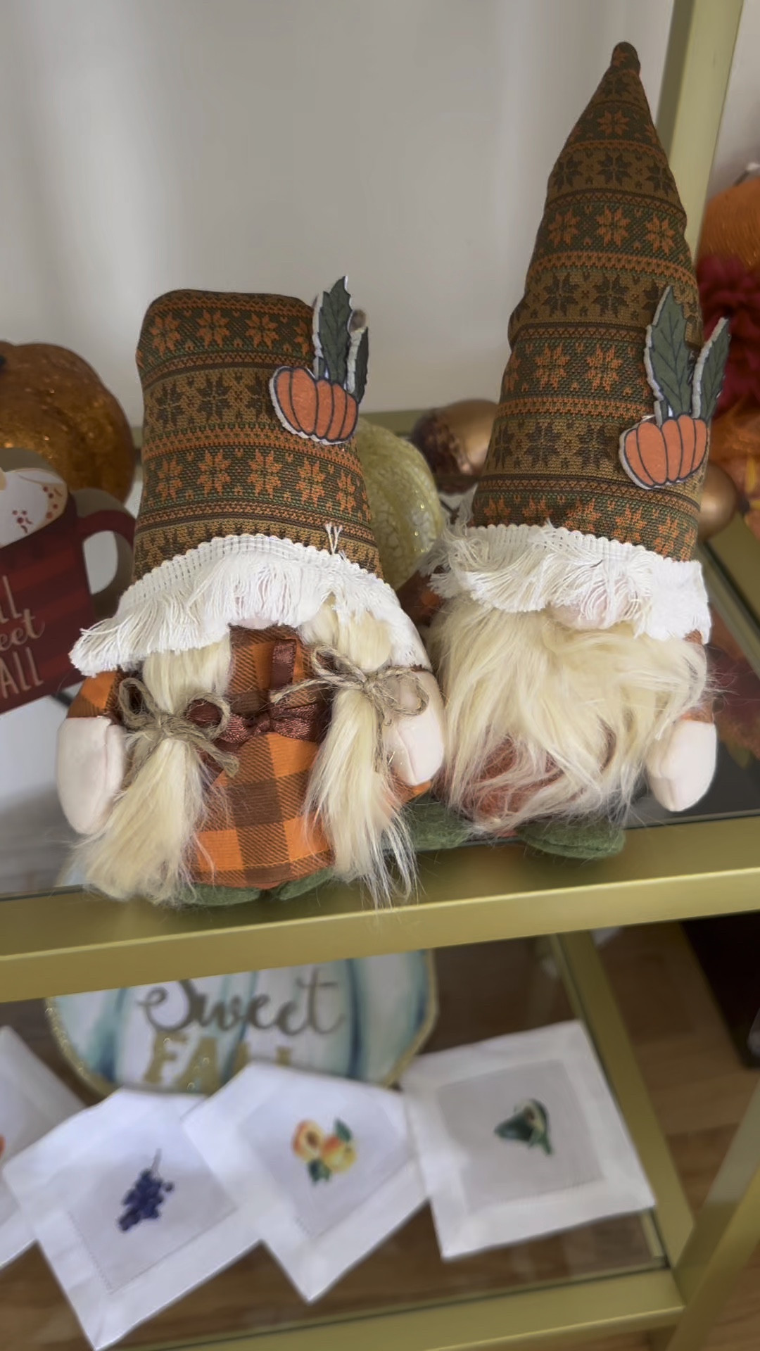 🎉🍂 **Fall Gnomes Plush 2PCS - Perfect Autumn Decor!** 🍂🎉

Transform your home into a cozy autumn retreat with our adorable Fall Gnomes! These charming plush decorations are the perfect addition to your Thanksgiving and harvest celebrations. 🍁✨

🌟 **Why You'll Love Them:**
- **Stylish Design:** Perfect for farmhouse and Scandinavian decor lovers!
- **Versatile:** Ideal for tiered trays, mantles, or as standalone ornaments.
- **Warm Atmosphere:** Bring the spirit of fall into your home with these festive gnomes!

🛒 **Grab your set now and let the fall festivities begin!** 🍂🎃 #FallDecor #Gnomes #Thanksgiving #HomeDecor #AutumnVibes

#LTKHome #LTKSeasonal #LTKVideo