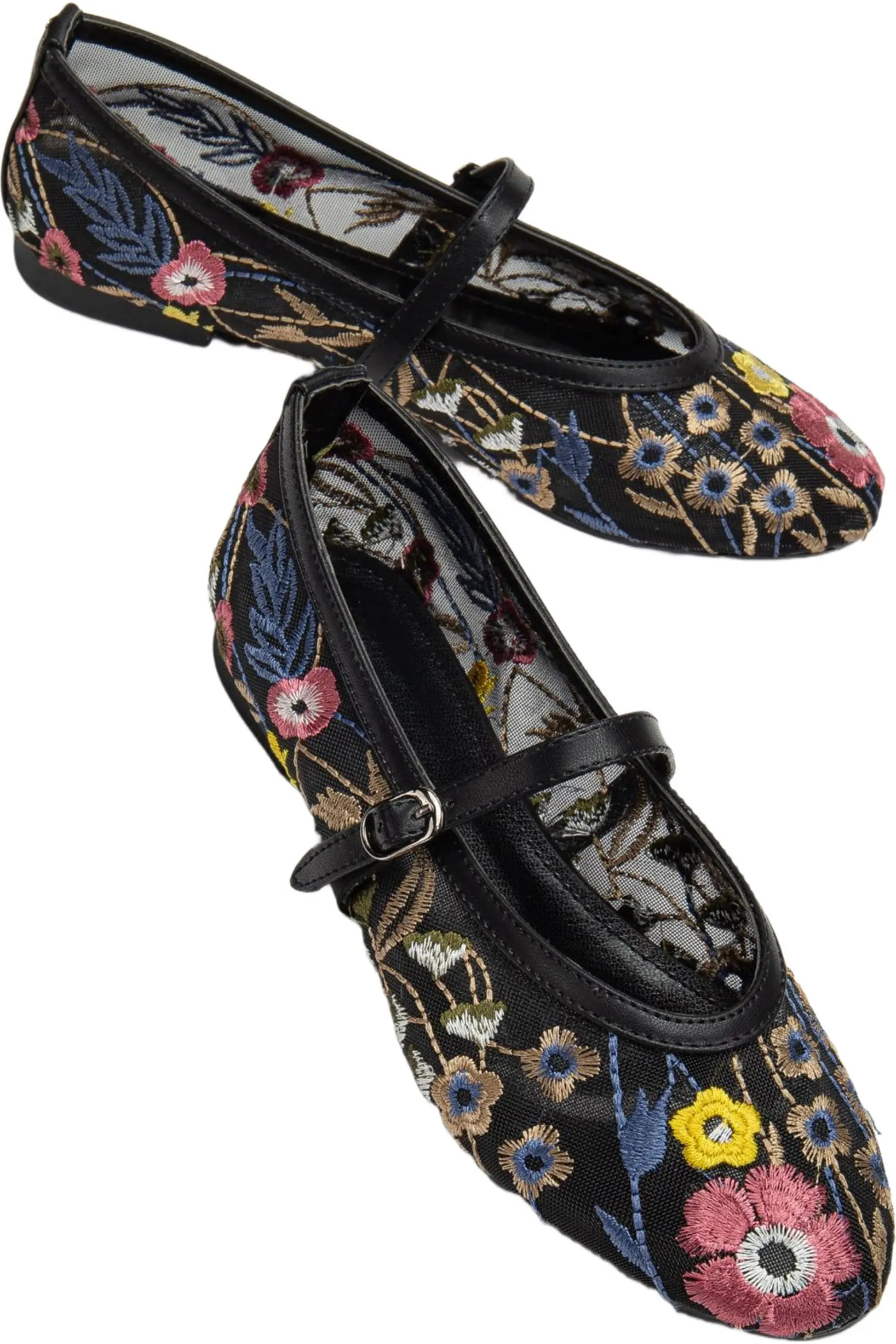 Prologue Shoes Fauna Mesh Mary Jane Flats (Women) | Nordstrom | Nordstrom