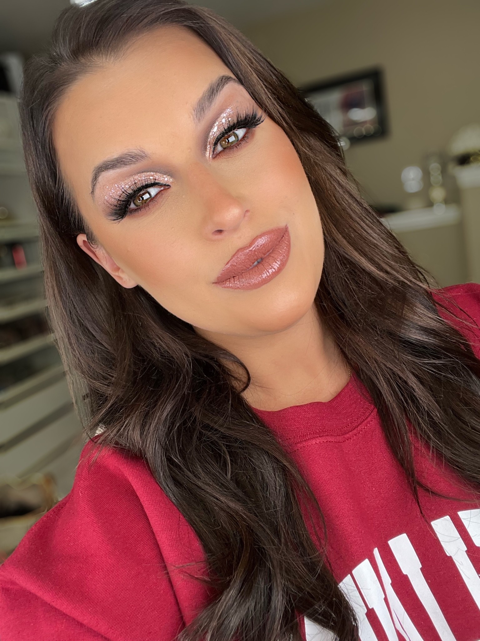 Beautiful glitter look 

#LTKSeasonal #LTKbeauty #LTKstyletip