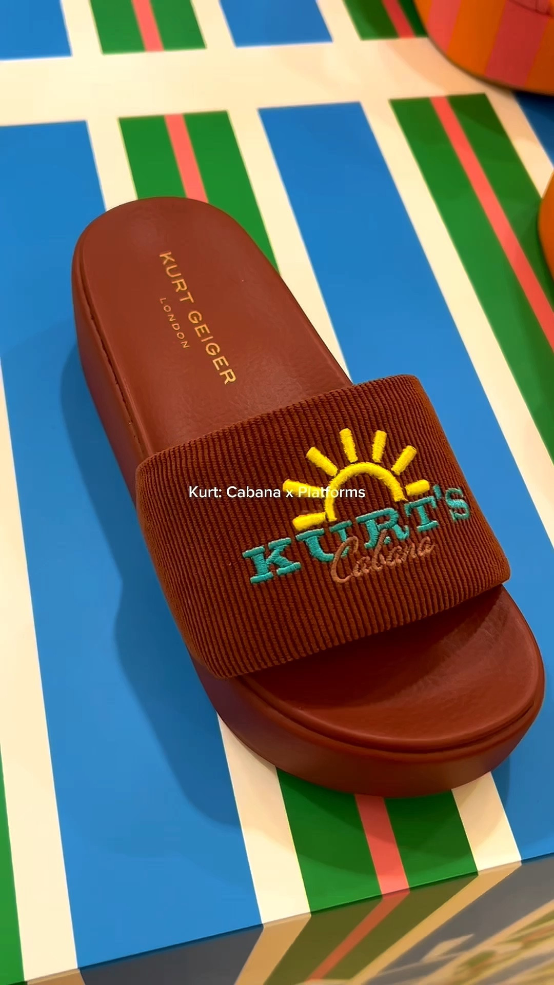 Brownie Cabana Slides 🤎✨
Meena #PLATFORM Edition

#dillardsfinds #womenslides #kurtgeiger #cabana

#LTKdayinmylife