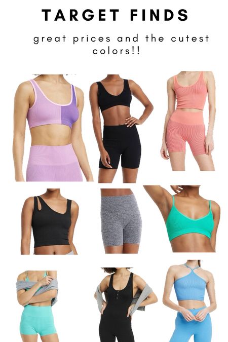 The cutest biker shorts, bramies and bralettes🤩 target finds 

#LTKFind #LTKstyletip #LTKfit