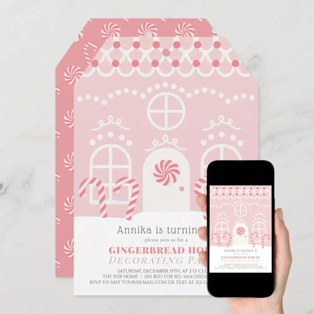 Pink Gingerbread House Decorating … curated on LTK