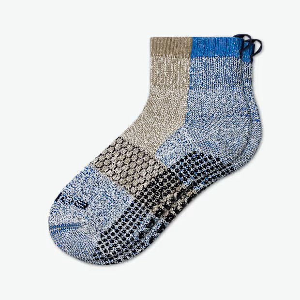 Men's Merino Wool Blend Gripper House Socks | Bombas