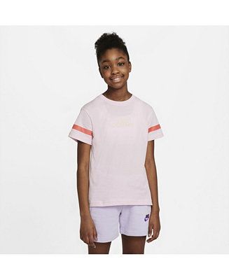 Nike Big Girls Sportswear T-shirt & Reviews - Shirts & Tops - Kids - Macy's | Macys (US)