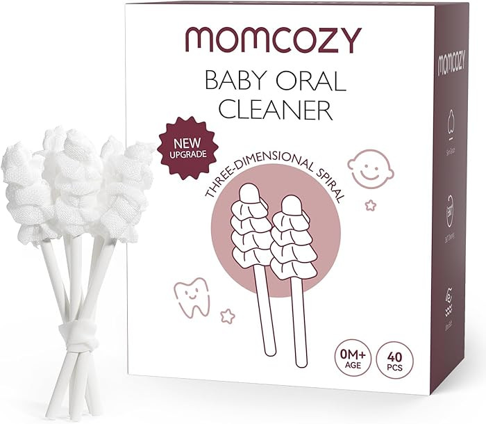 Momcozy Baby Tongue Cleaner Gauze, Baby Toothbrush Disposable Oral Cleaner, Toddler Tooth Brush f... | Amazon (US)