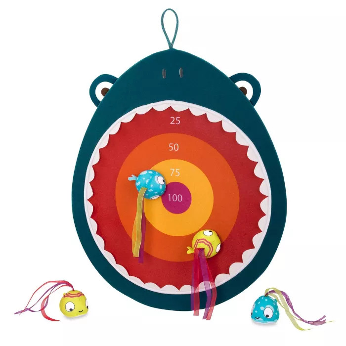 B. toys Hungry Toss Dart Board Game - Finley | Target