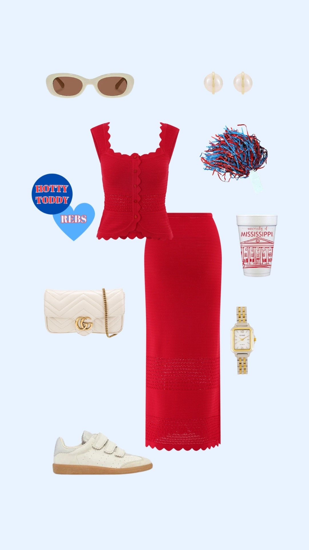 Ole miss college football gameday outfit inspo ❣️❣️

#LTKSeasonal #LTKParties #LTKStyleTip