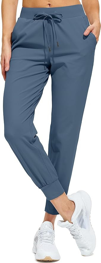 Libin Women's Joggers Pants Lightweight Running Sweatpants with Pockets Athletic Tapered Casual P... | Amazon (US)