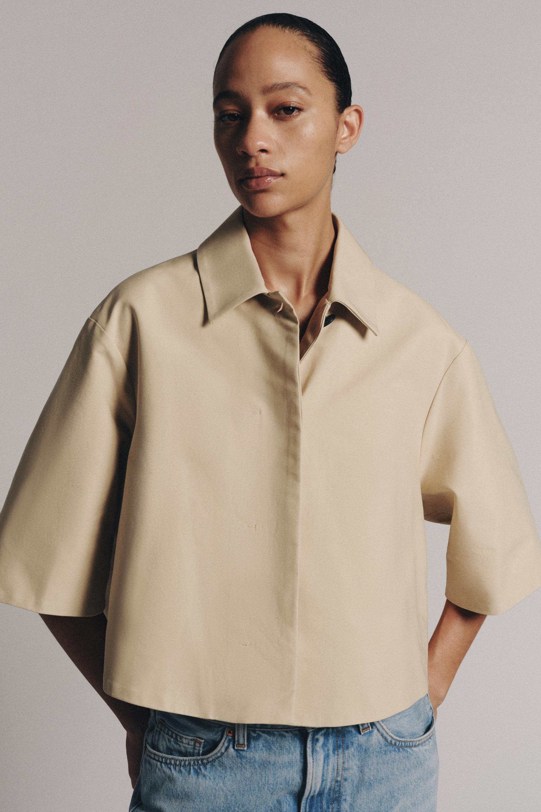 ZW COLLECTION SHORT JACKET | Zara UK