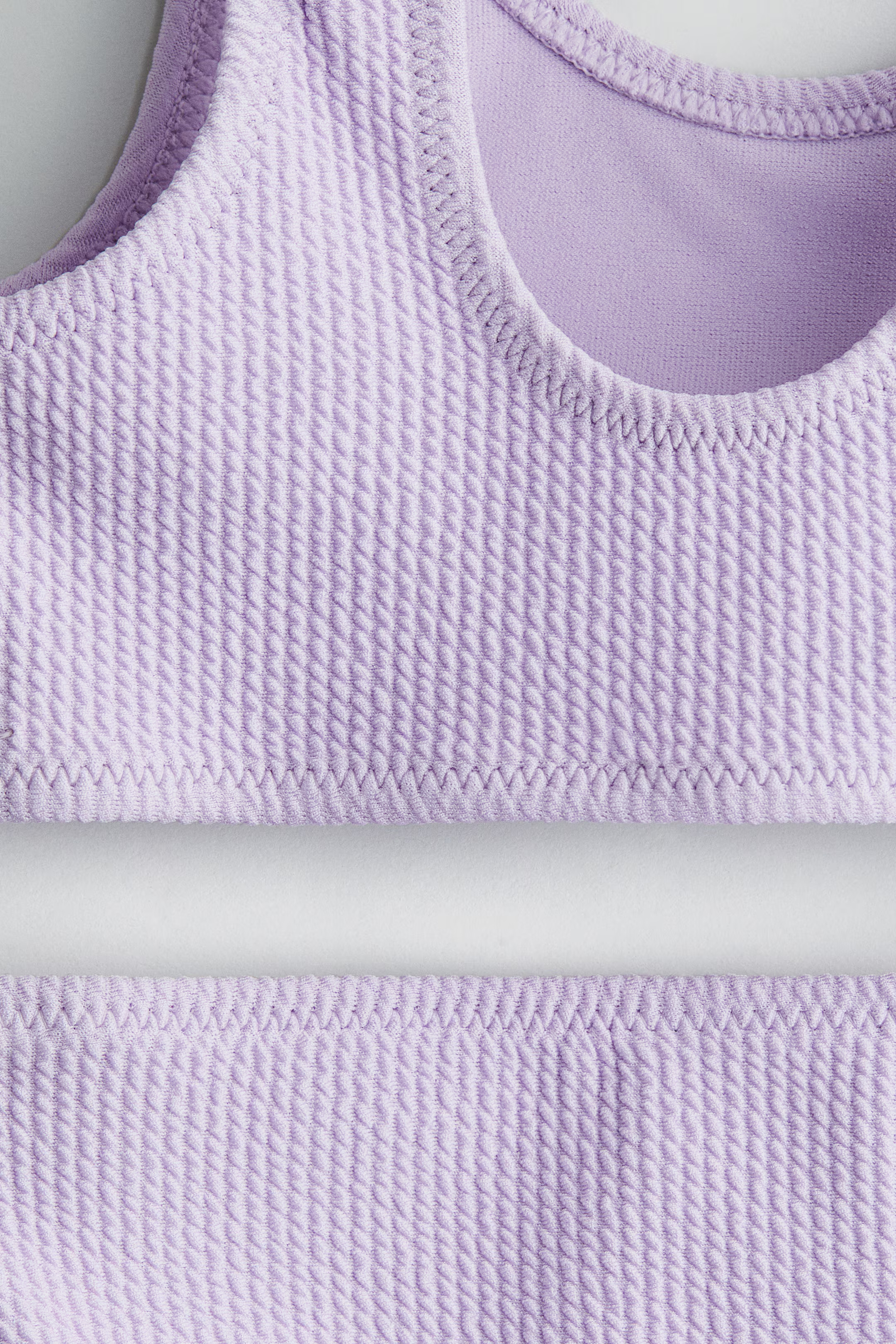 Textured Two-Piece Swimsuit | H&M (US + CA)