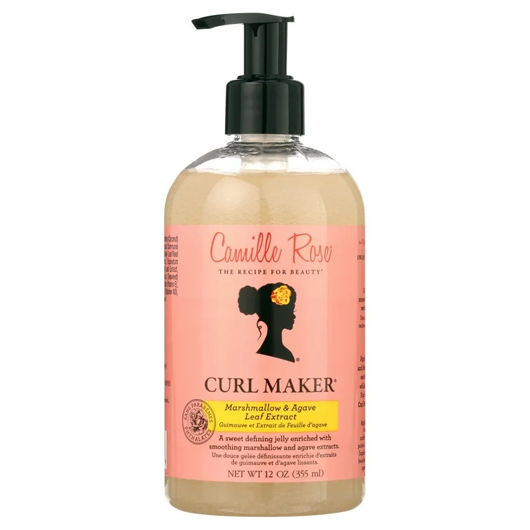 Camille Rose  Curl Maker Define & Style Hair Styling Gel with Marshmallow Extract & Agave Leaf Ex... | Walmart (US)