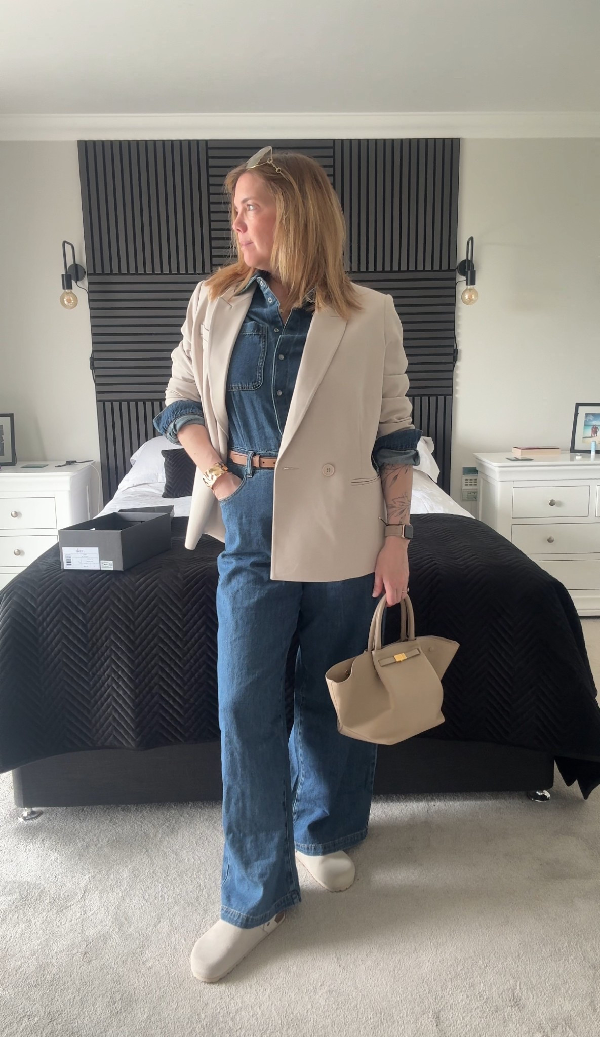 Hush sale is giving!!! Canadian tuxedo all day long! 