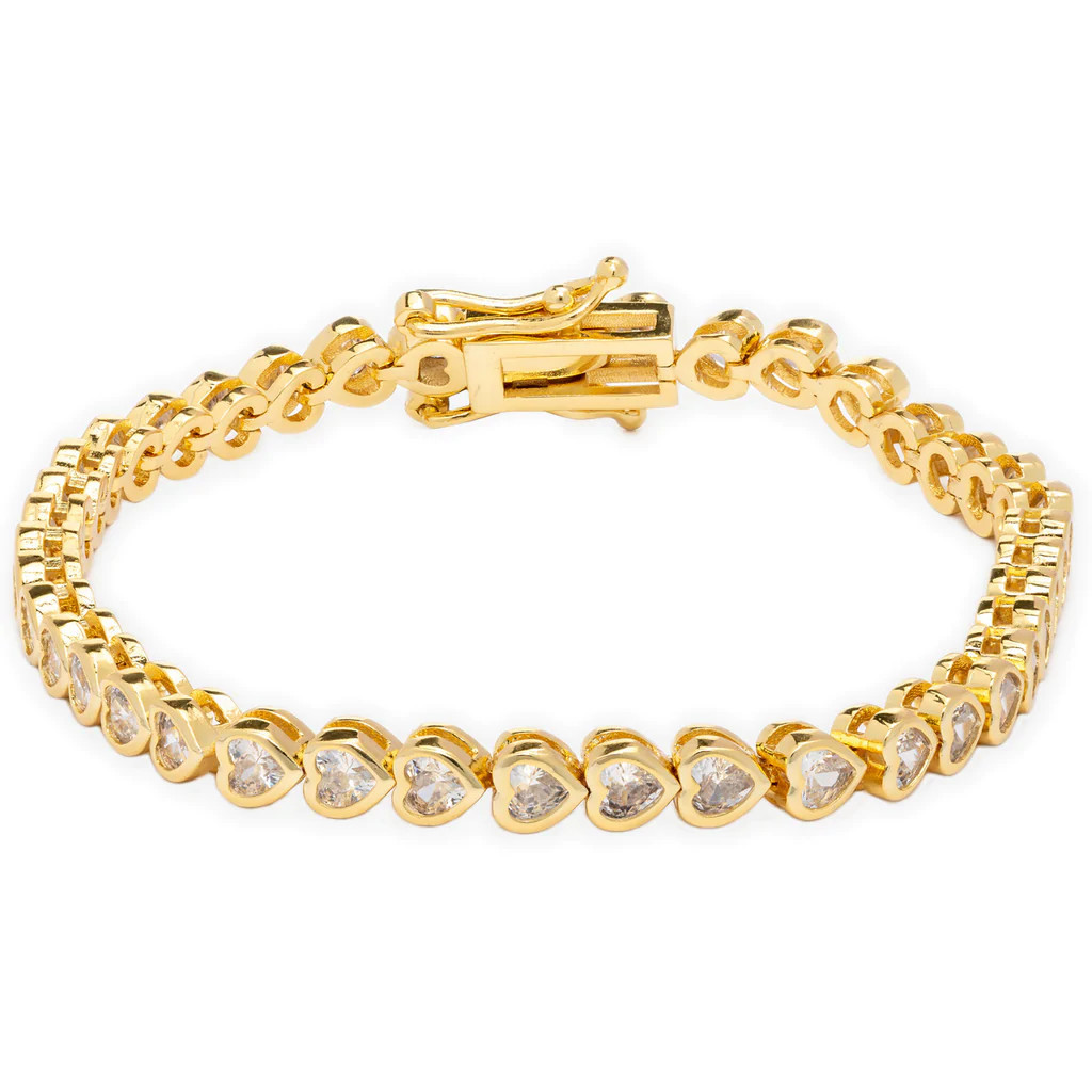 Pure Heart Tennis Bracelet | BRACHA