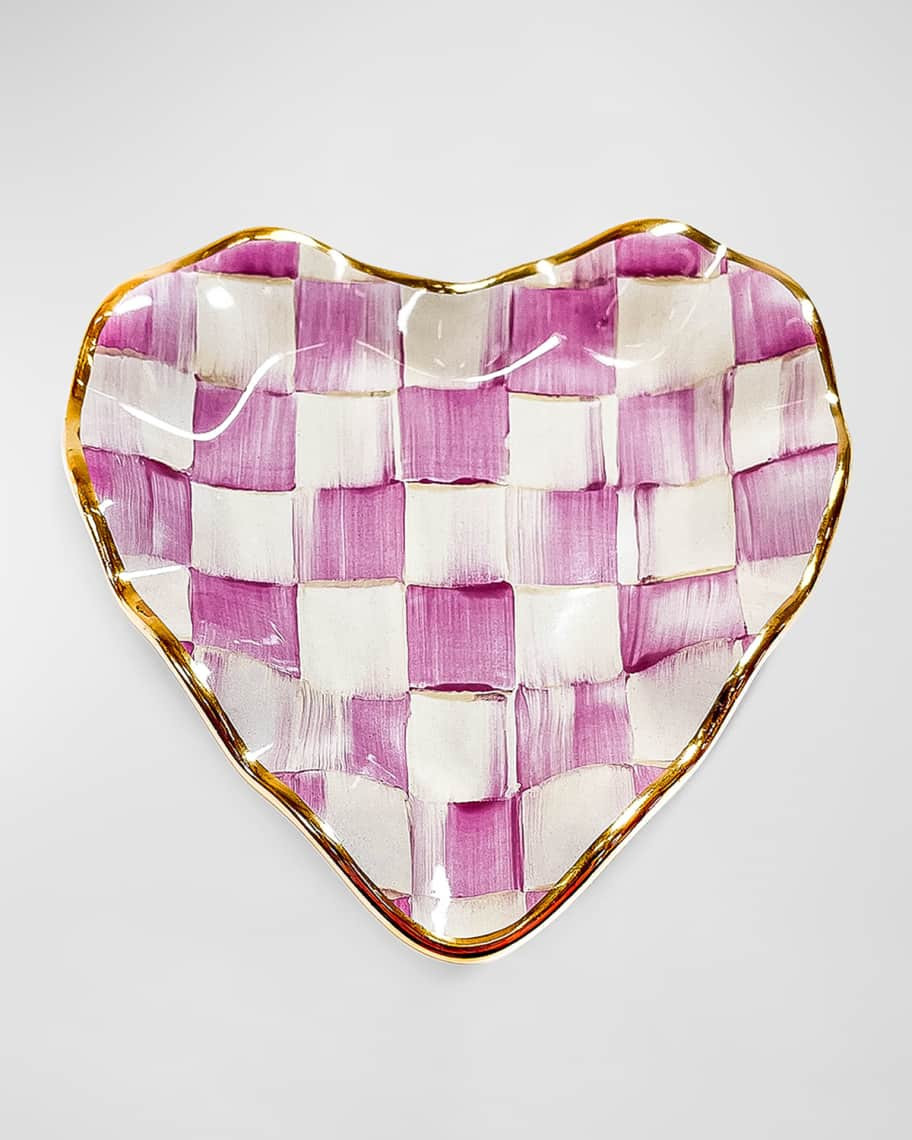 MacKenzie-Childs Hope Ceramic Heart Plate | Neiman Marcus