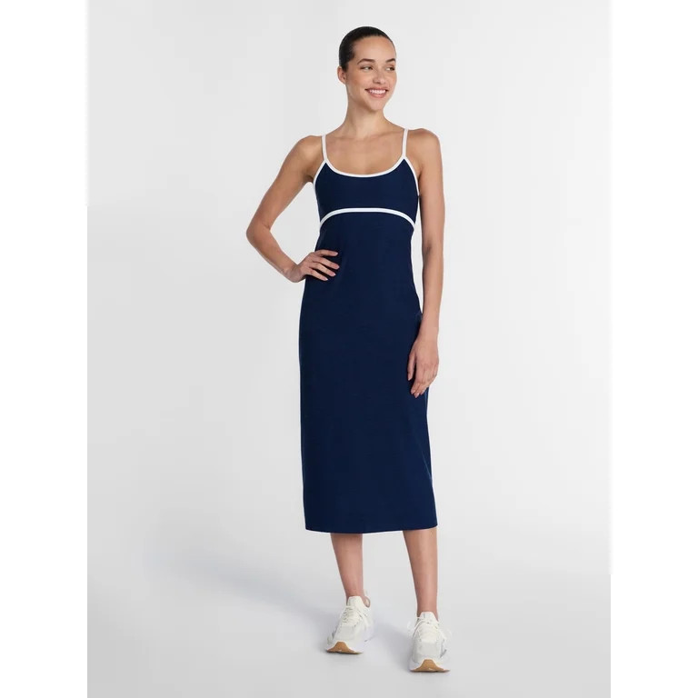 Athletic Works Women's ButterCore Compression Midi Dress, Sizes XS-XXXL | Walmart (US)