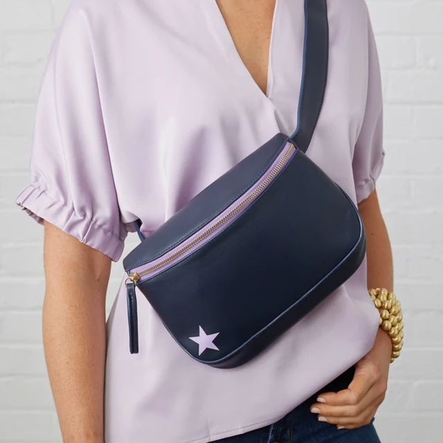 Belt Bag Navy | Caryn Lawn