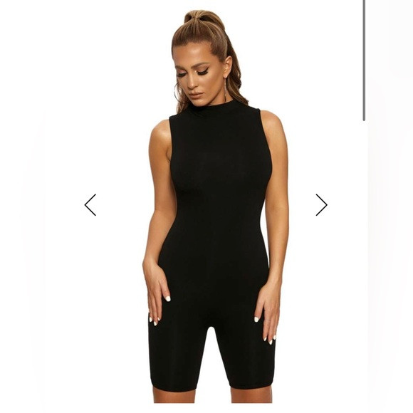 Naked Wardrobe Sleeveless Romper | Poshmark