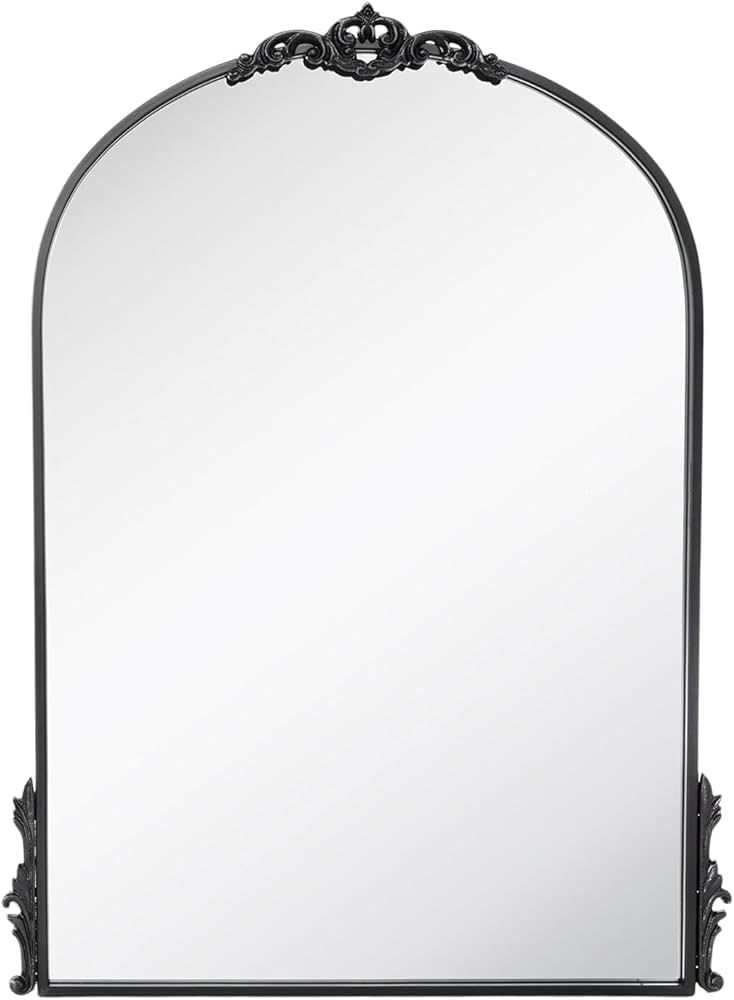 Hobby Lobby Black Arched Mirror – Arch & Flourish Black Arch Mirror - MDF Back Arched Wall Mirr... | Amazon (US)