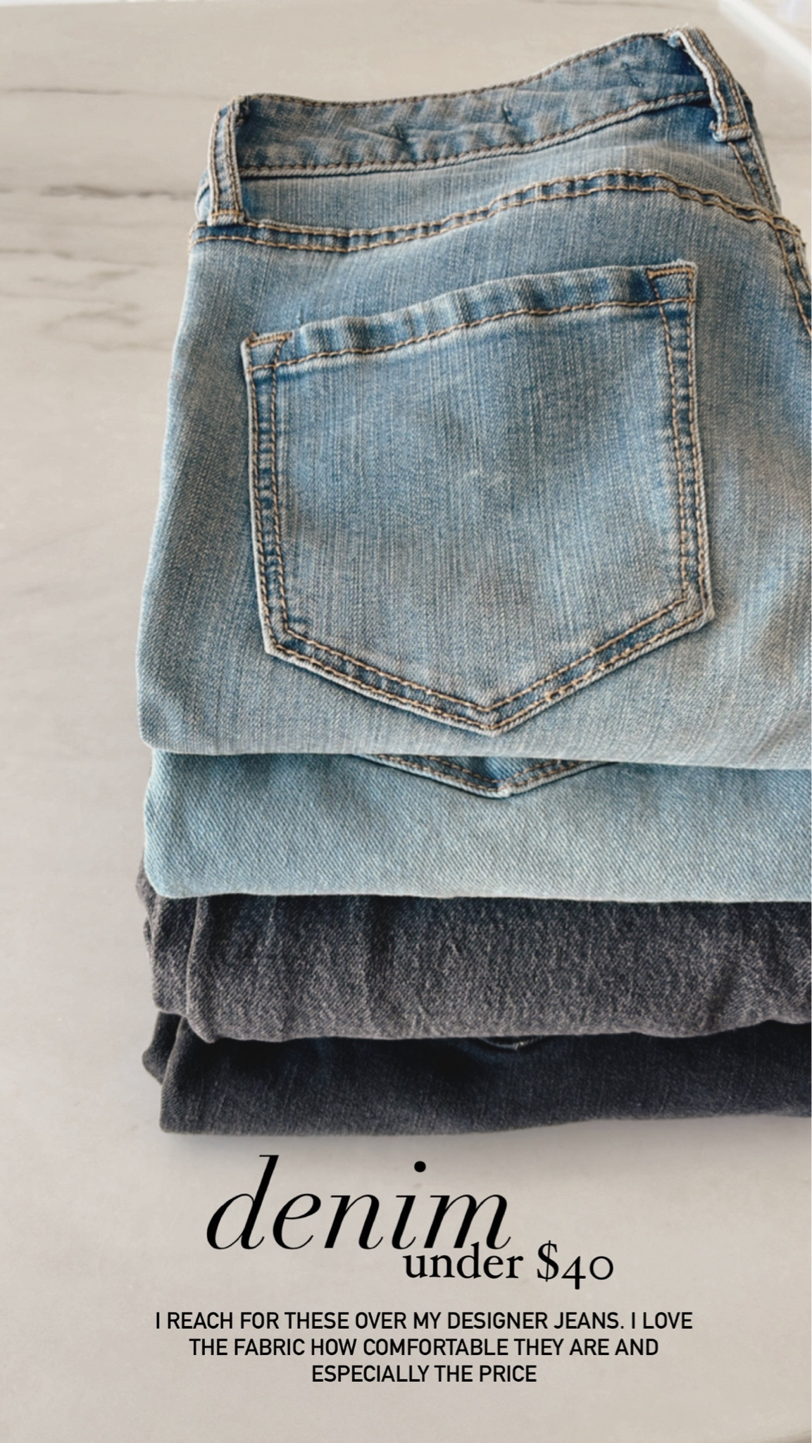 I love this denim! I reach for these pairs over my designer jeans. #StylinbyAylin 

#LTKunder100 #LTKsalealert #LTKstyletip