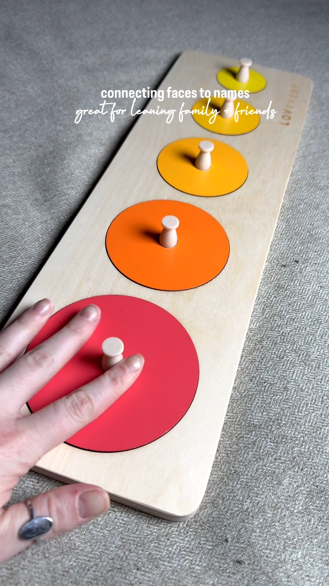 A fun puzzle idea to start connecting faces to names! 

#LTKBaby #LTKKids #LTKdayinmylife