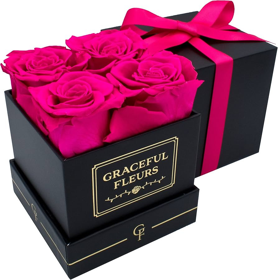 Chloe's Graceful Fleurs | Real Roses that Lasts for Years | Fresh Flowers for Delivery Birthday |... | Amazon (US)