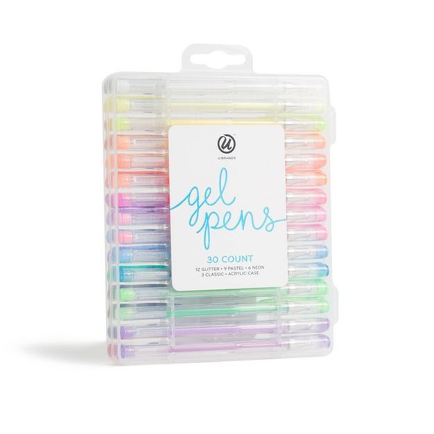 30ct Gel Pens in Case - U Brands | Target