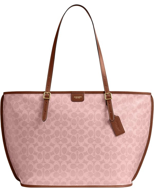 COACH Taxi Tote Bag In Signature Canvas | Amazon (US)