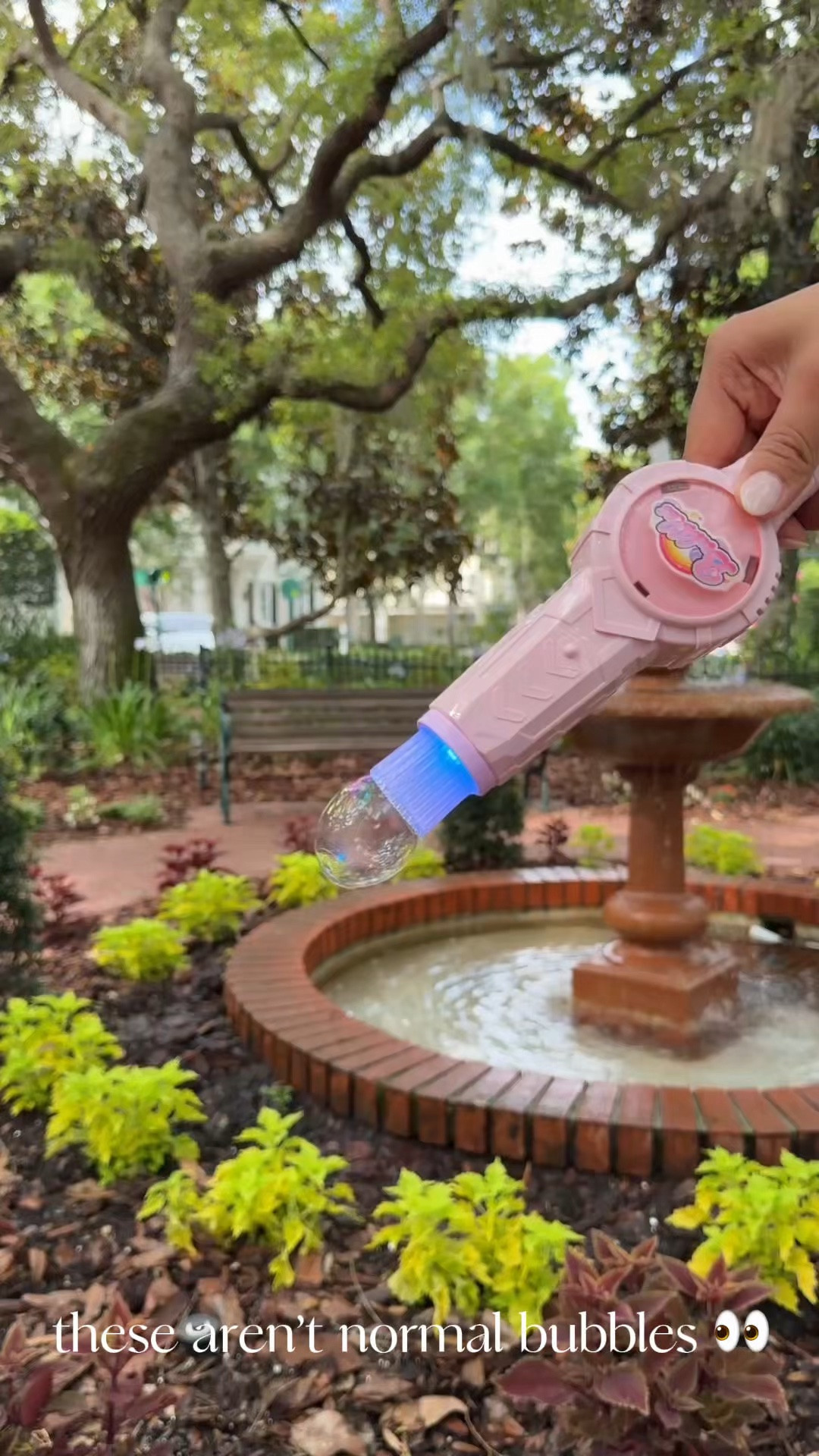 comment BUBBLES and i’ll send you the link ✨

I thought this was just another bubble machine… until I saw the smokefilled bubbles 🤯

the lights, music, and fog effect make it look way cooler than a regular bubble maker and kids absolutely lose their minds over it.

#amazonfinds #kidstoys #summerfun #momfinds #viralproducts