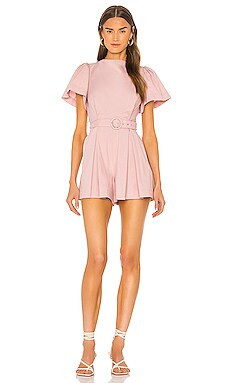 LPA Uma Romper in Blush from Revolve.com | Revolve Clothing (Global)