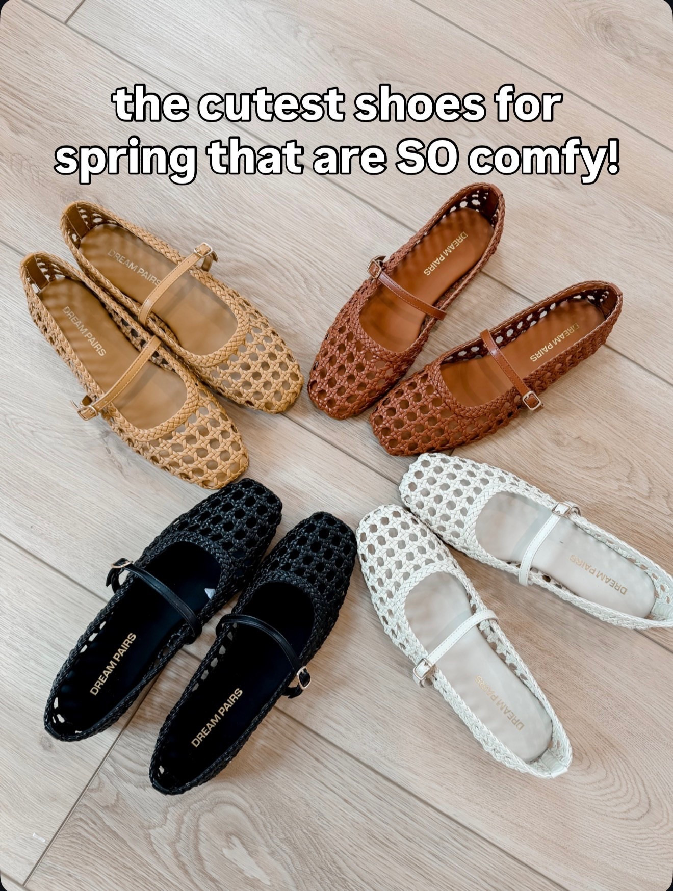 I am obsessed with these new flats, I had to get every color! They are so chic and comfortable for Spring and Summer! ✨

#LTKgrwm #LTKPetite #LTKootd