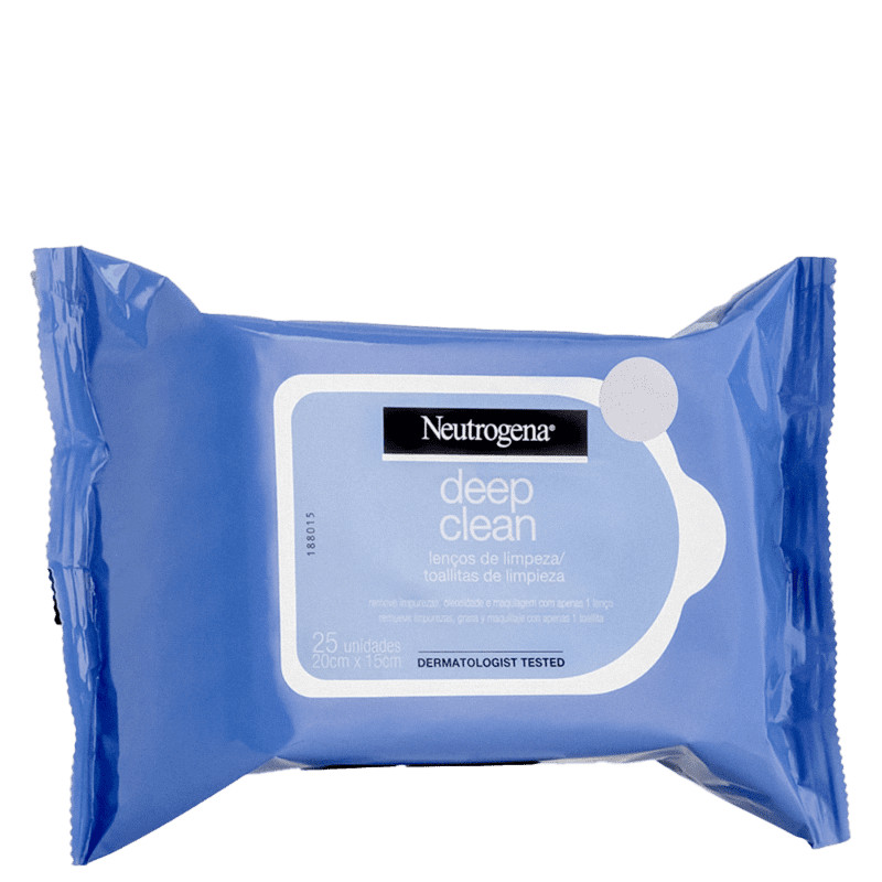 Neutrogena Deep Clean
        
              - Lenço Demaquilante (25 unidades) | Beautybox (BR)