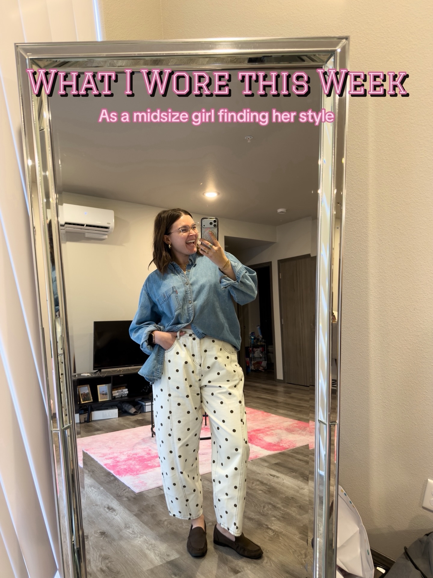 Save for your upcoming week!

What I wore as a midsize girl typically wearing a size medium/large! My personal style is definitely starting to get more eclectic so I’m having so much fun mixing my basics with cool statement pieces 🤭

If you didn’t know, I started a social media agency a few months back so as a small business owner, I love getting to mix professional looks with everyday pieces. I find myself had a lot of networking events or working on different projects that allow me to express myself in a creative way! I think you can adapt a lot of these looks to a typical office job as well just by swapping out maybe a pair of jeans for a cool pair of trousers 😉

I know it can be hard to figure out what outfits work for you but I promise the more you experiment and try new things the cooler your style will become! I got a ton of compliments on all of these look throughout the week so I know that they are winners 🩷❤️

Comment WEEK to shop everything 🛍️

#whatiwore #midsizefashion #midsizestyle #midsizeoutfits #midsizeoutfitinspo

#LTKMidsize #LTKootd #LTKWorkwear