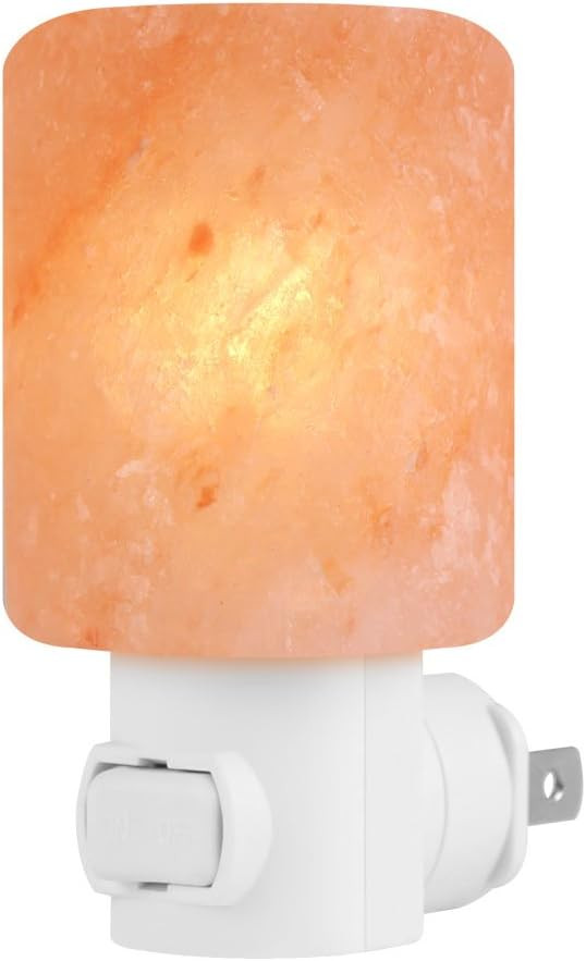 Syntus HM065 Himalayan Lamp Natural Crystal Salt Glow Hand Carved Night Wall, UL Listed Plug for ... | Amazon (US)