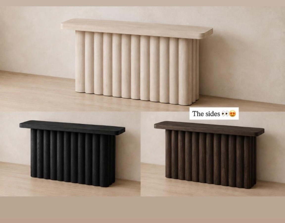 #ad the prettiest new high end inspired 5⭐️ rated console table is included in @Wayfair sale right now!!!!!! Price is shocking // starts at only $147!!! 😍🤯 #wayfair #wayfairpartner