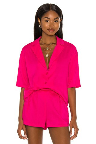 House of Harlow 1960 x REVOLVE Bari Shirt in Pink from Revolve.com | Revolve Clothing (Global)