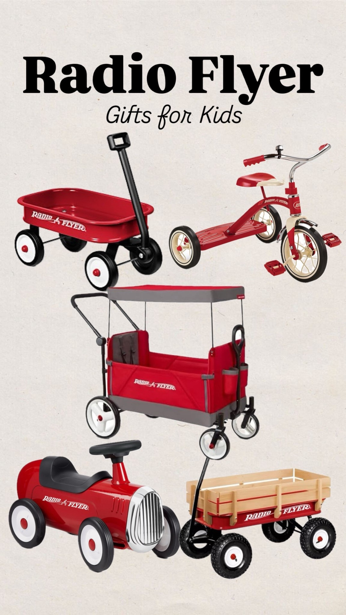 Radio flyer wagon
Gifts for kids
Tricycle
Balance bike

#LTKKids #LTKGiftGuide