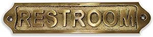 RoohVastra Sam Star Brass Metal Door Sign Plaques|Antique Finish|Easy DIY Installation Plaques|Be... | Amazon (US)