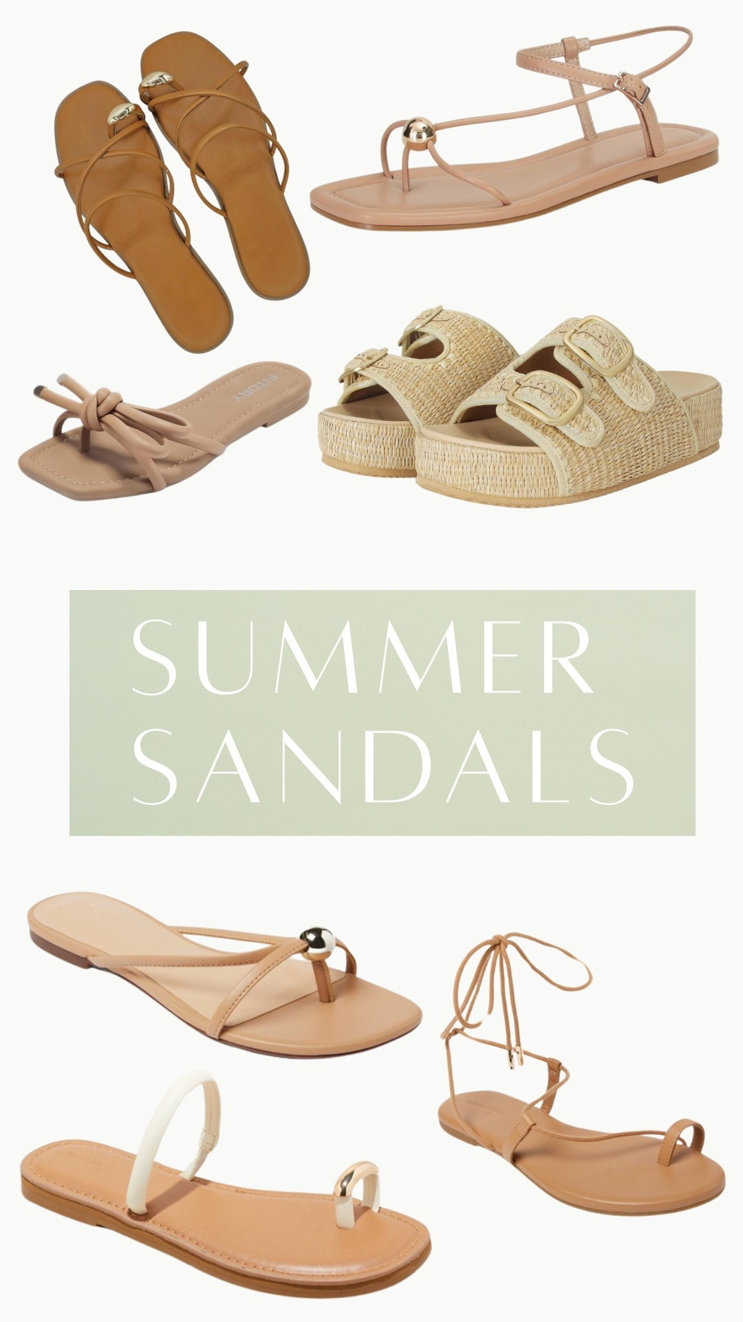 Favorite Summer Sandals! 