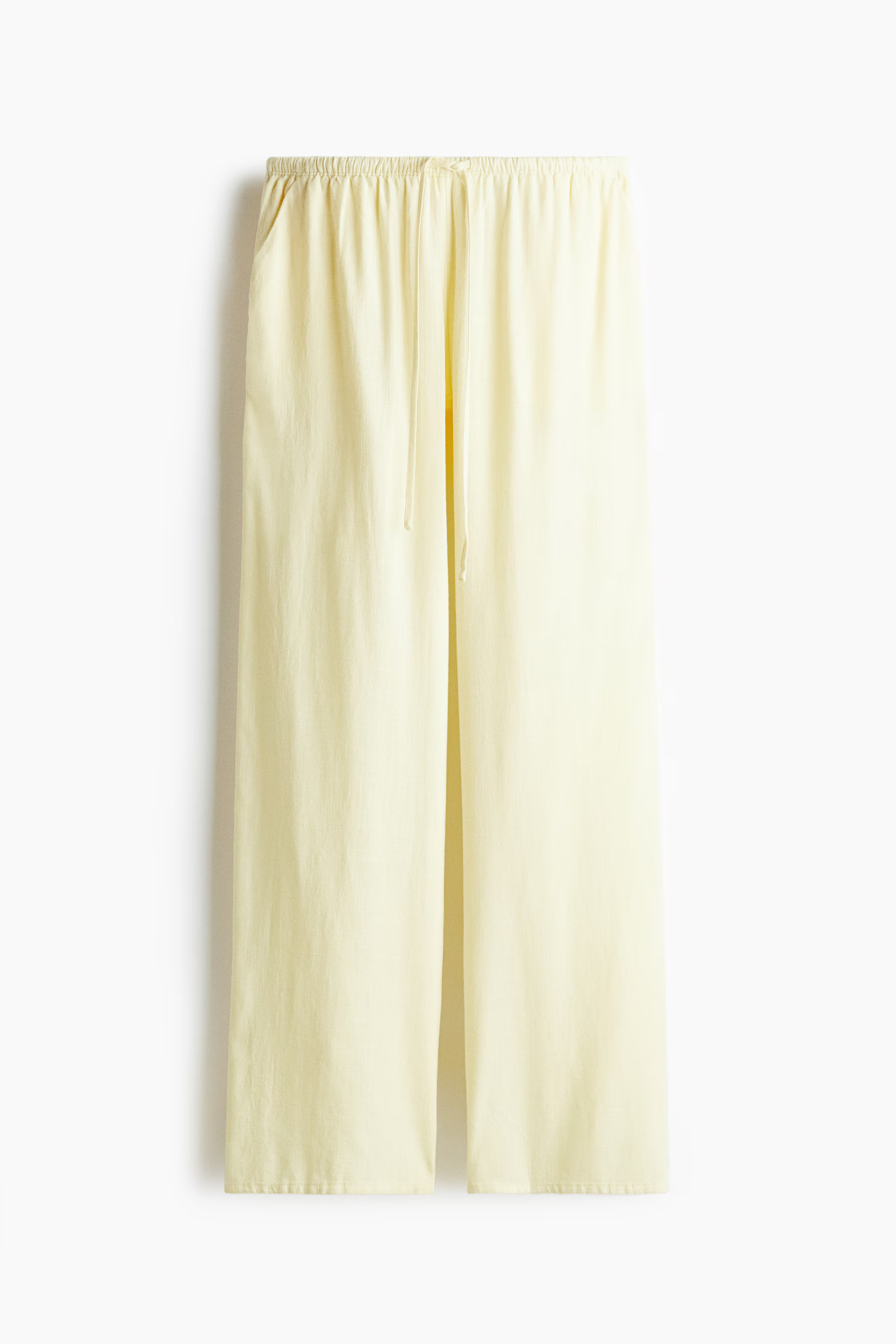Straight drawstring trousers | H&M (UK, MY, IN, SG, PH, TW, HK)